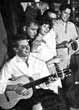 Jeremy Taylor sings at the Cul De Sac - Hillbrow 1960